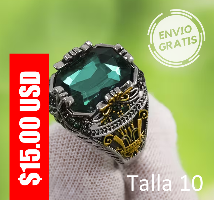 Anillo EmeraldGoldmix