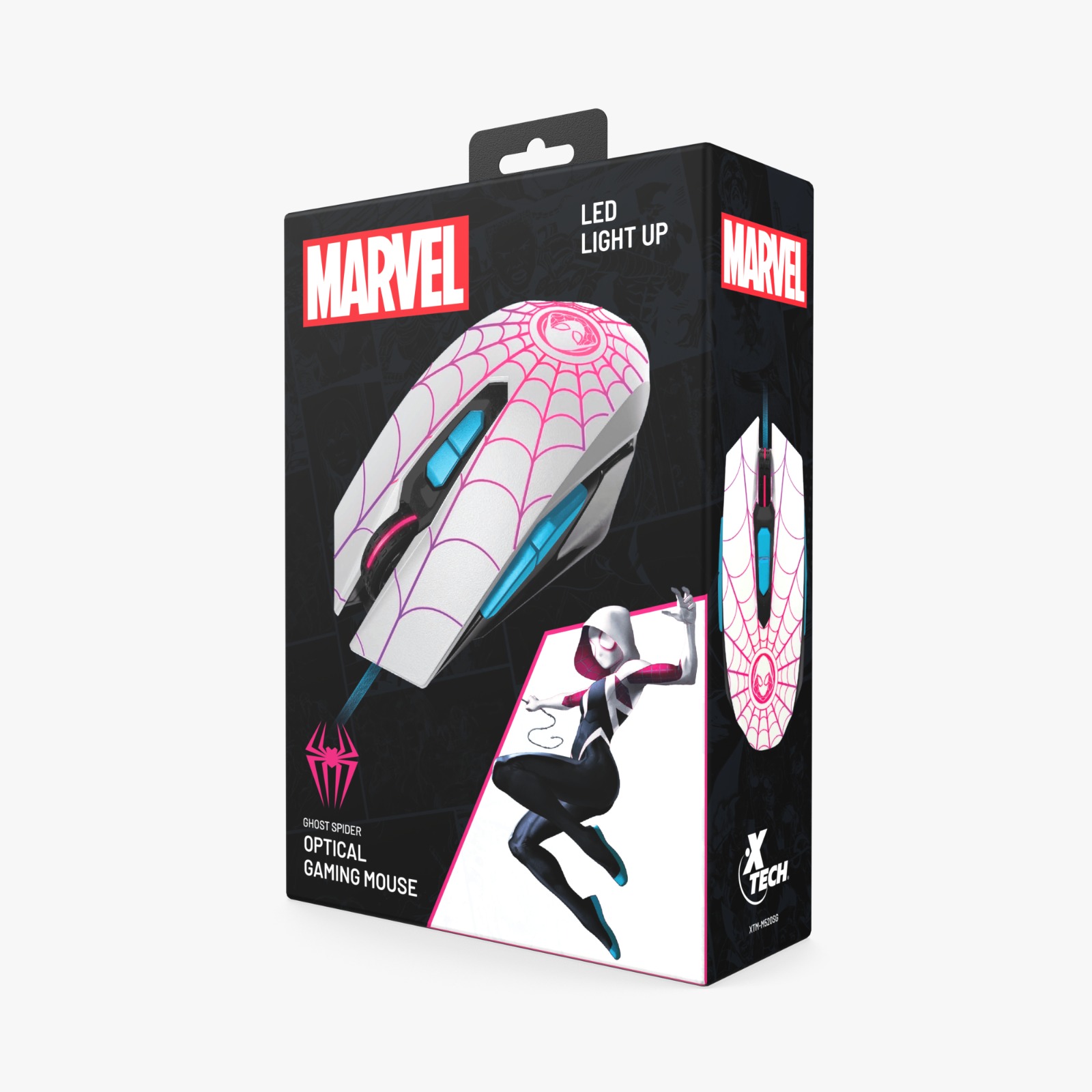 Mouse Xtech USB Marvel Edición